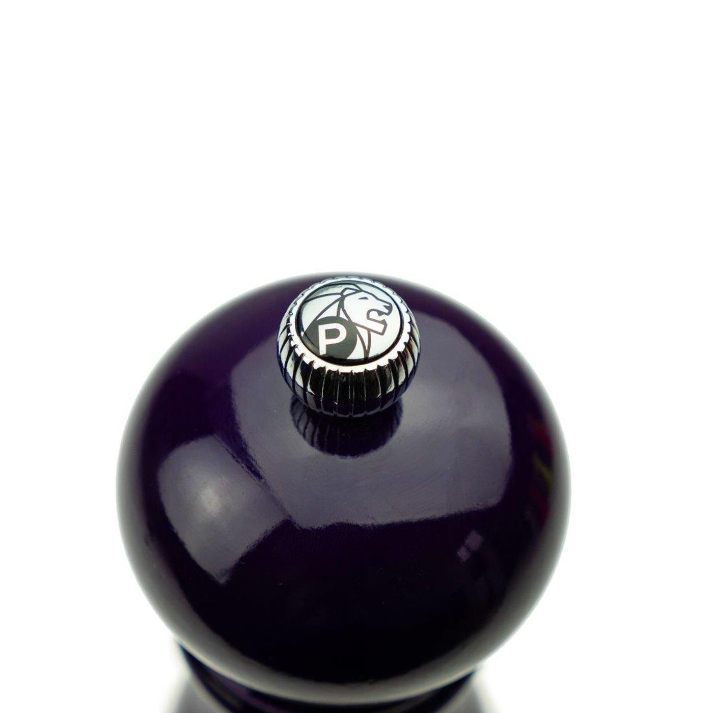 Moulin à poivre manuel u'Select en bois laqué, aubergine, 18 cm